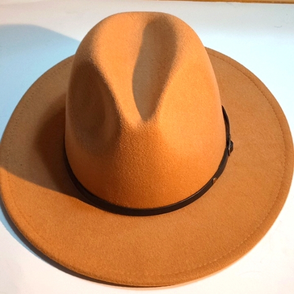 Milani Other - Milani Fedora Hats for Women Fashion Flat Wide Brim Wool Felt Jazz Hats fo